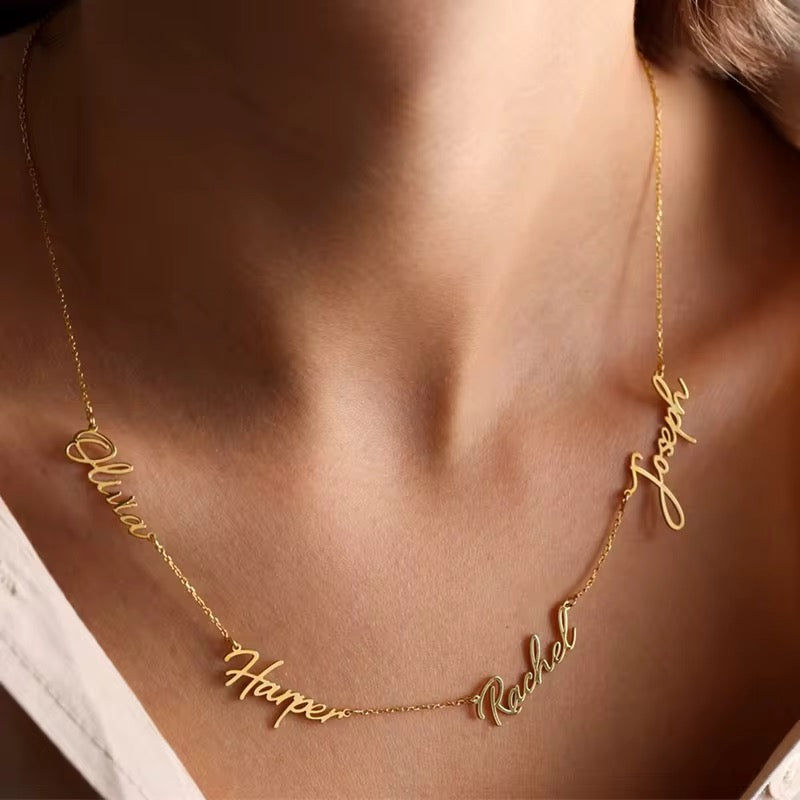 The Multi-Name Statement Necklace