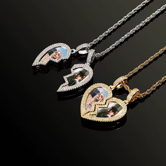The Broken Heart Statement Necklace Set