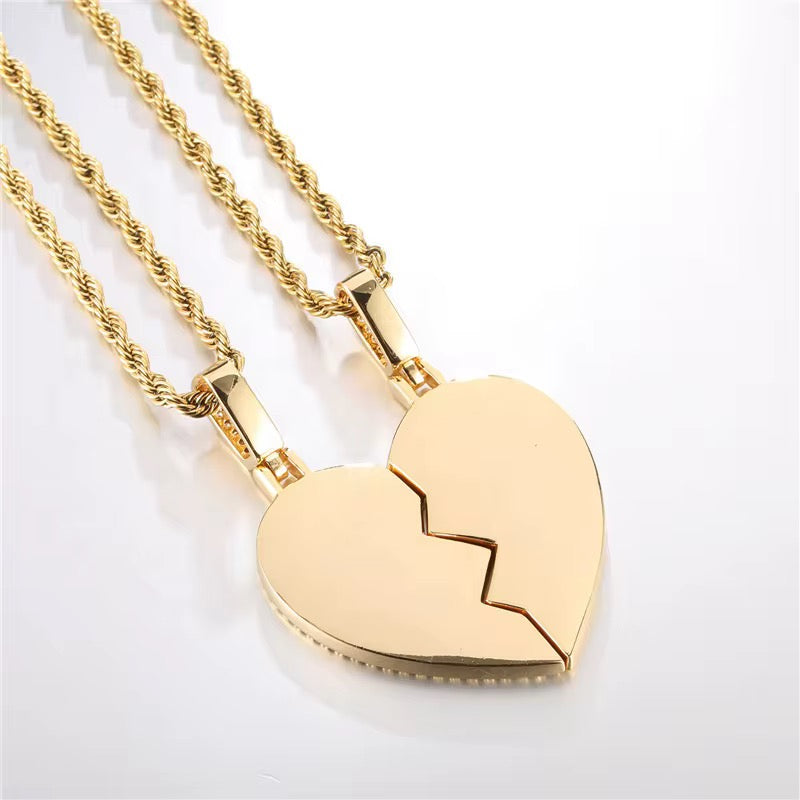 The Broken Heart Statement Necklace Set