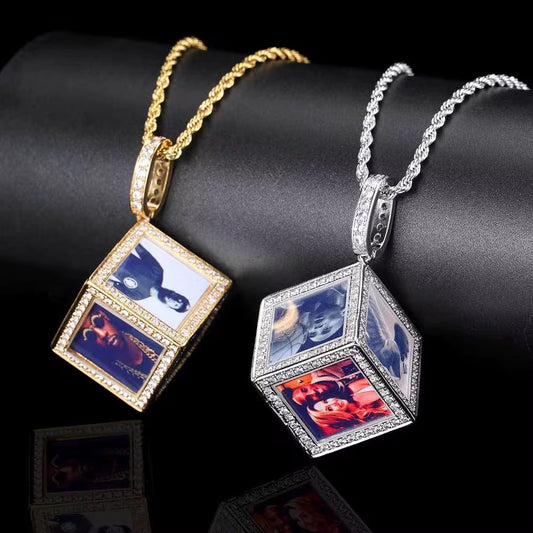 The Statement Cube Pendant-Necklace