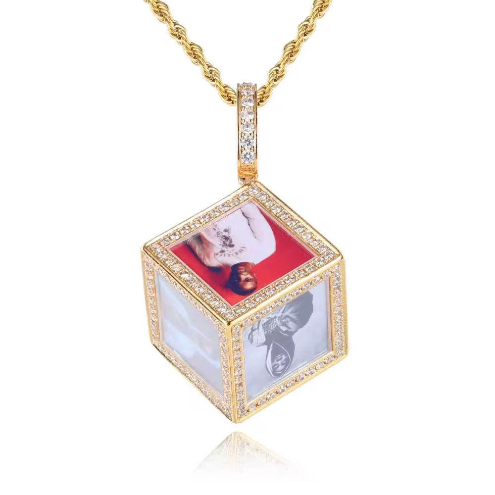 The Statement Cube Pendant-Necklace