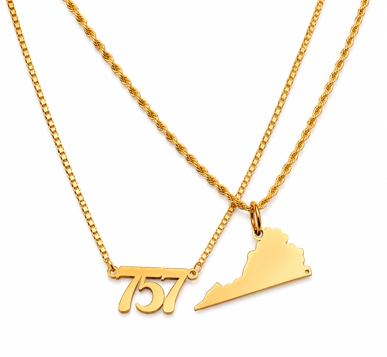 From the 757 With Love Necklace Set